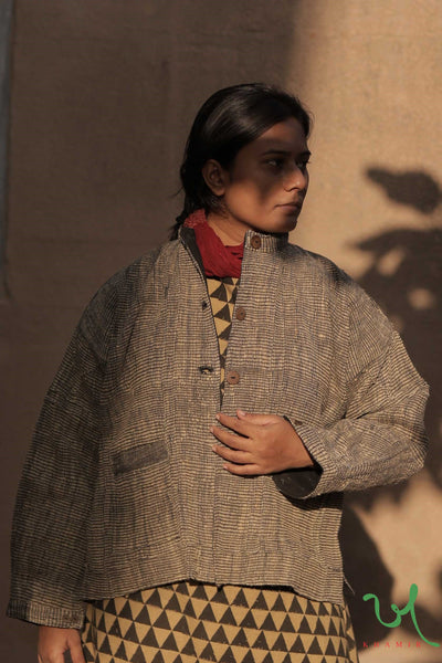 Patanwadi Desi wool stylish Angada Jacket | Khamir