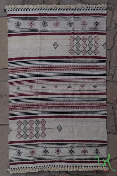 Khamir Traditional Kutchi Hodko Handwoven Rug